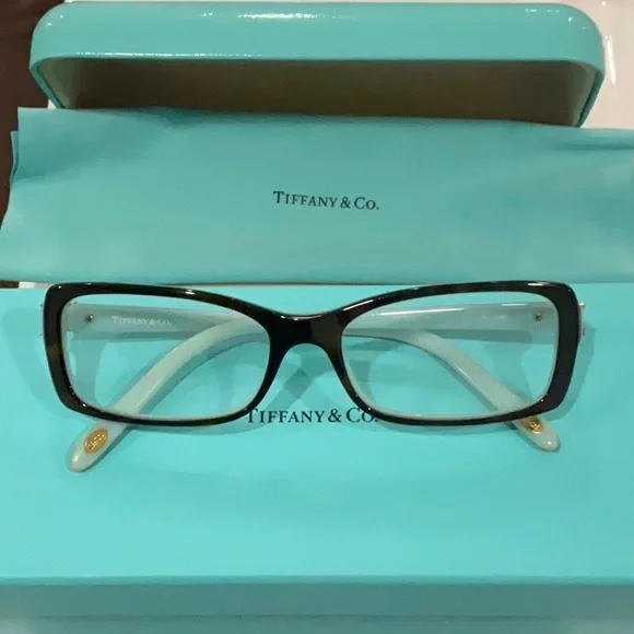 Tiffany & Co. Black and White Glasses - Picture 1 of 16